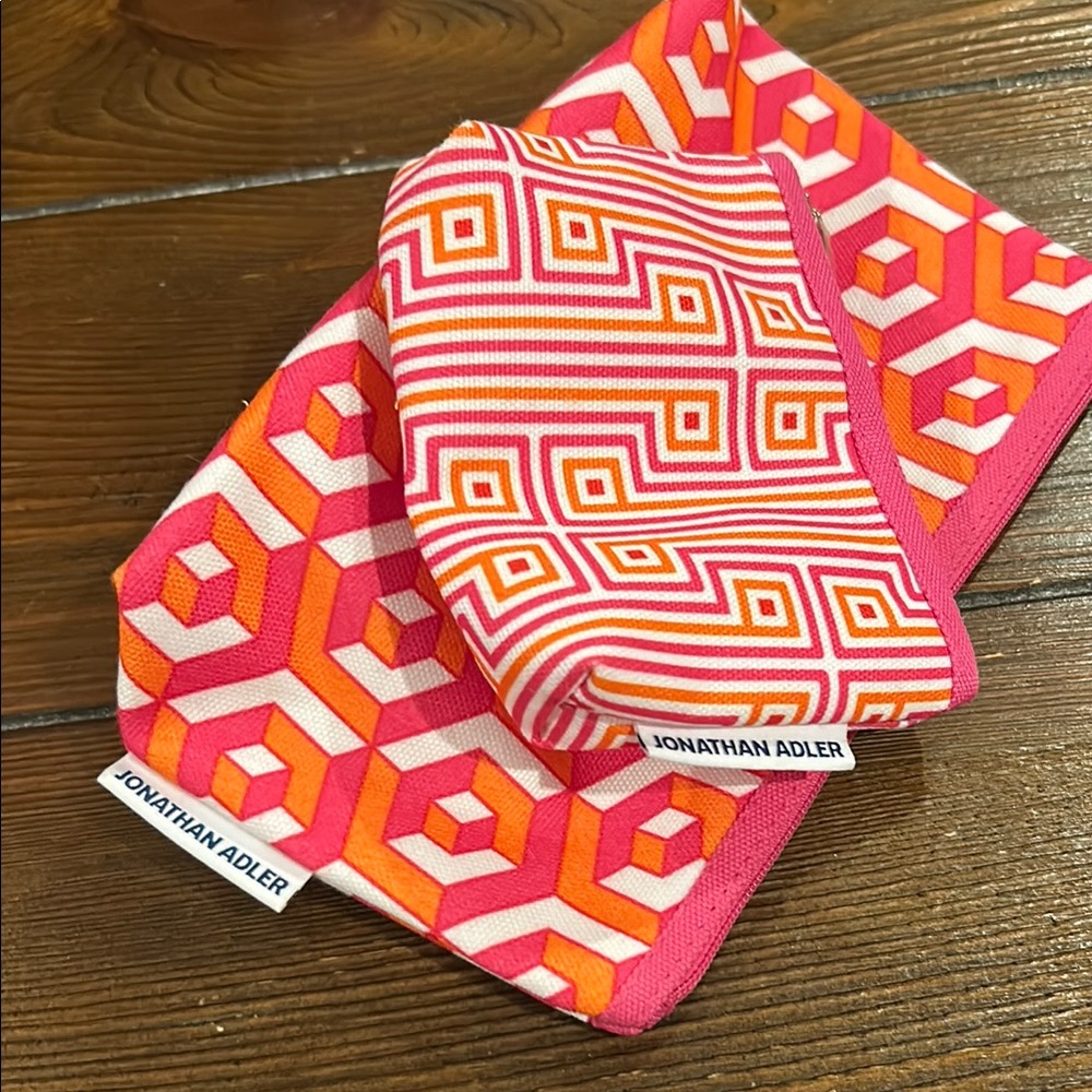 Clinique x Jonathan Adler Geometric Pattern Cosmetic Pouch